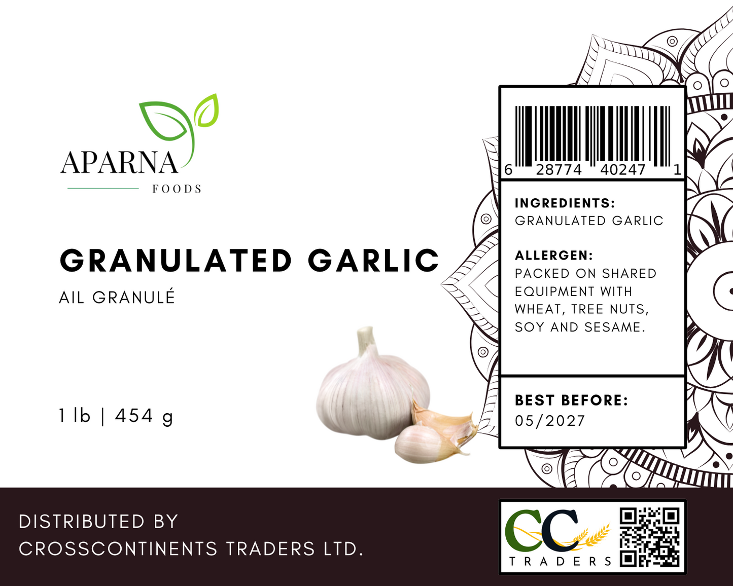 Granulated Garlic 1 lb