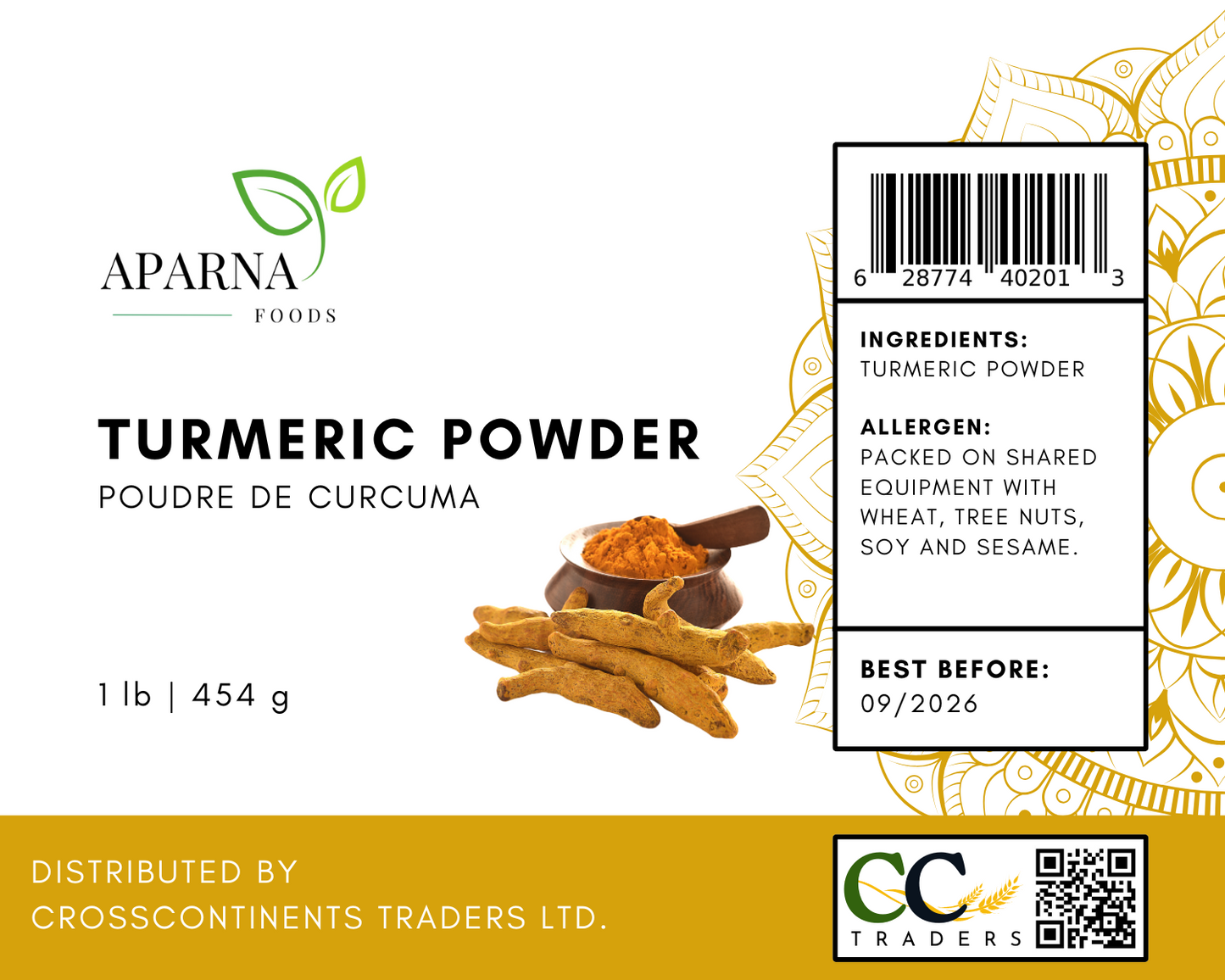 Turmeric Powder 1 lb