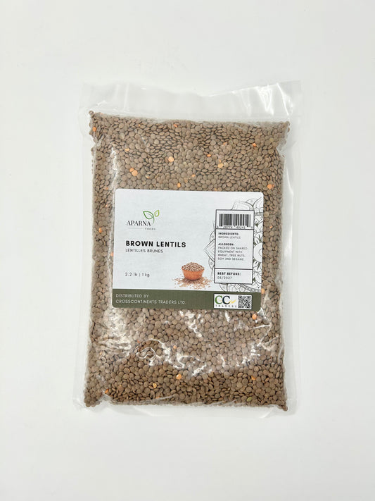 Brown Lentils 1 kg