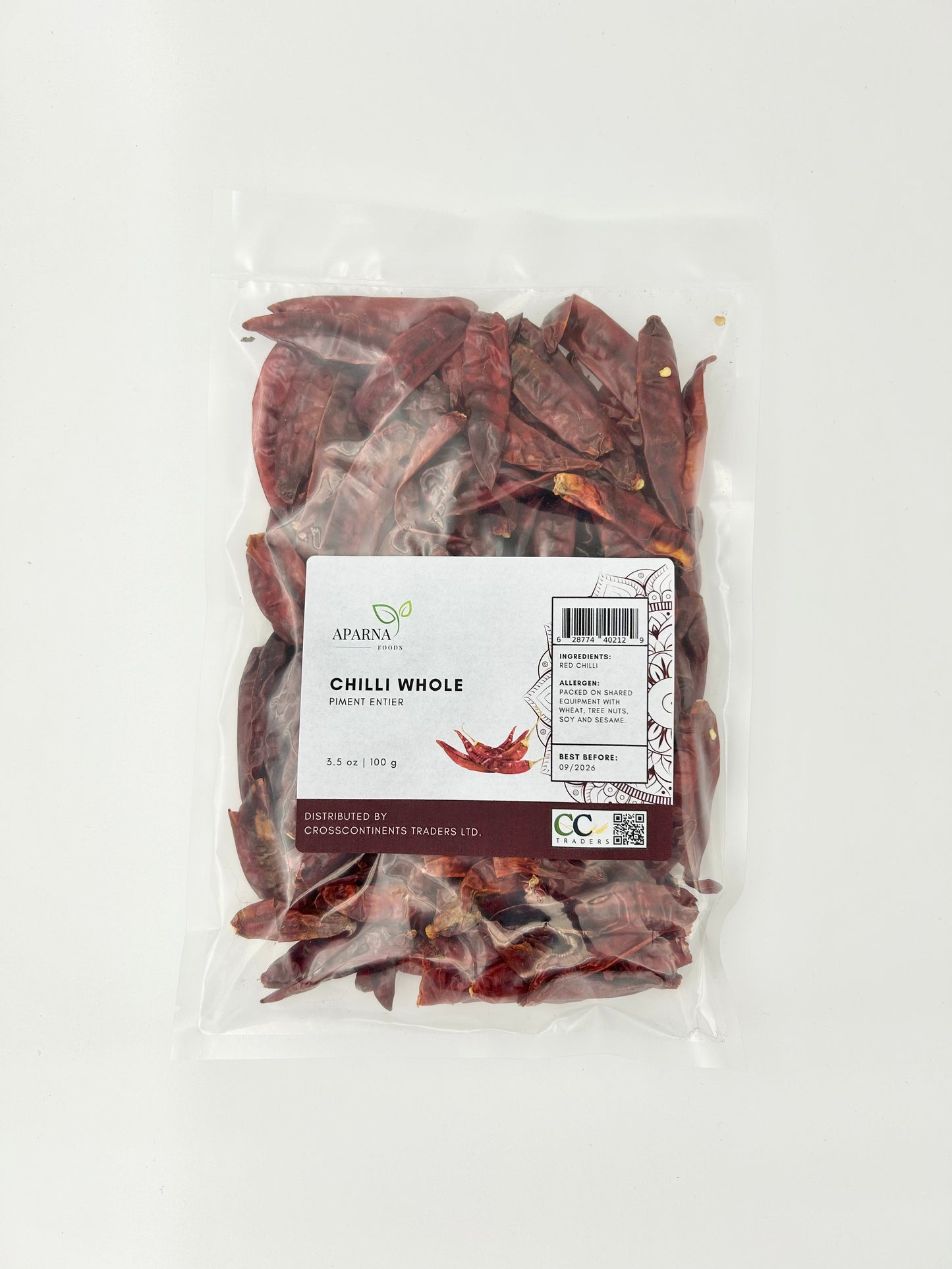 Chilli Whole 100g