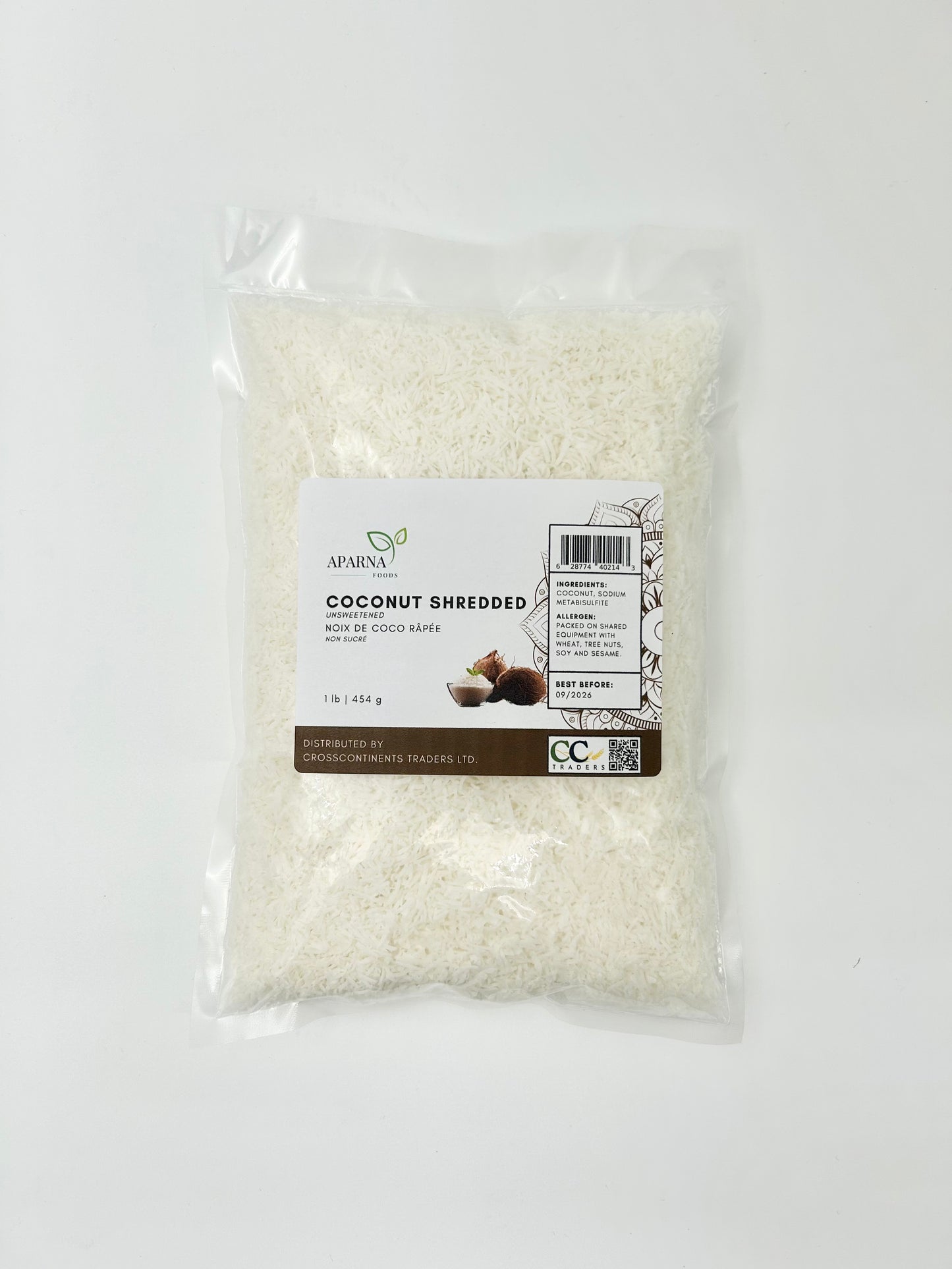 Coconut Shredded (Unsweetened) 1 lb