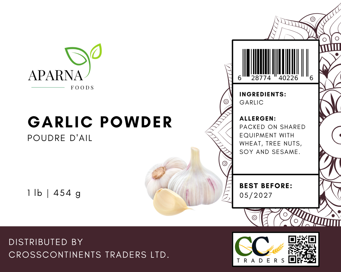 Garlic Powder 1 lb