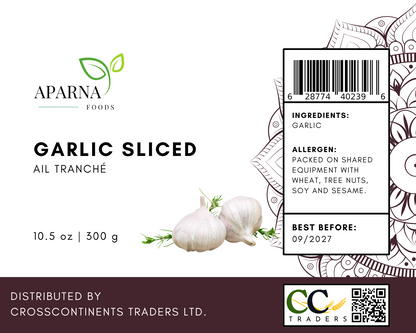 Garlic slices 300g