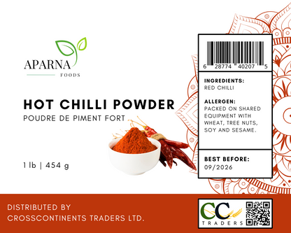 Hot Chilli Powder 1 lb