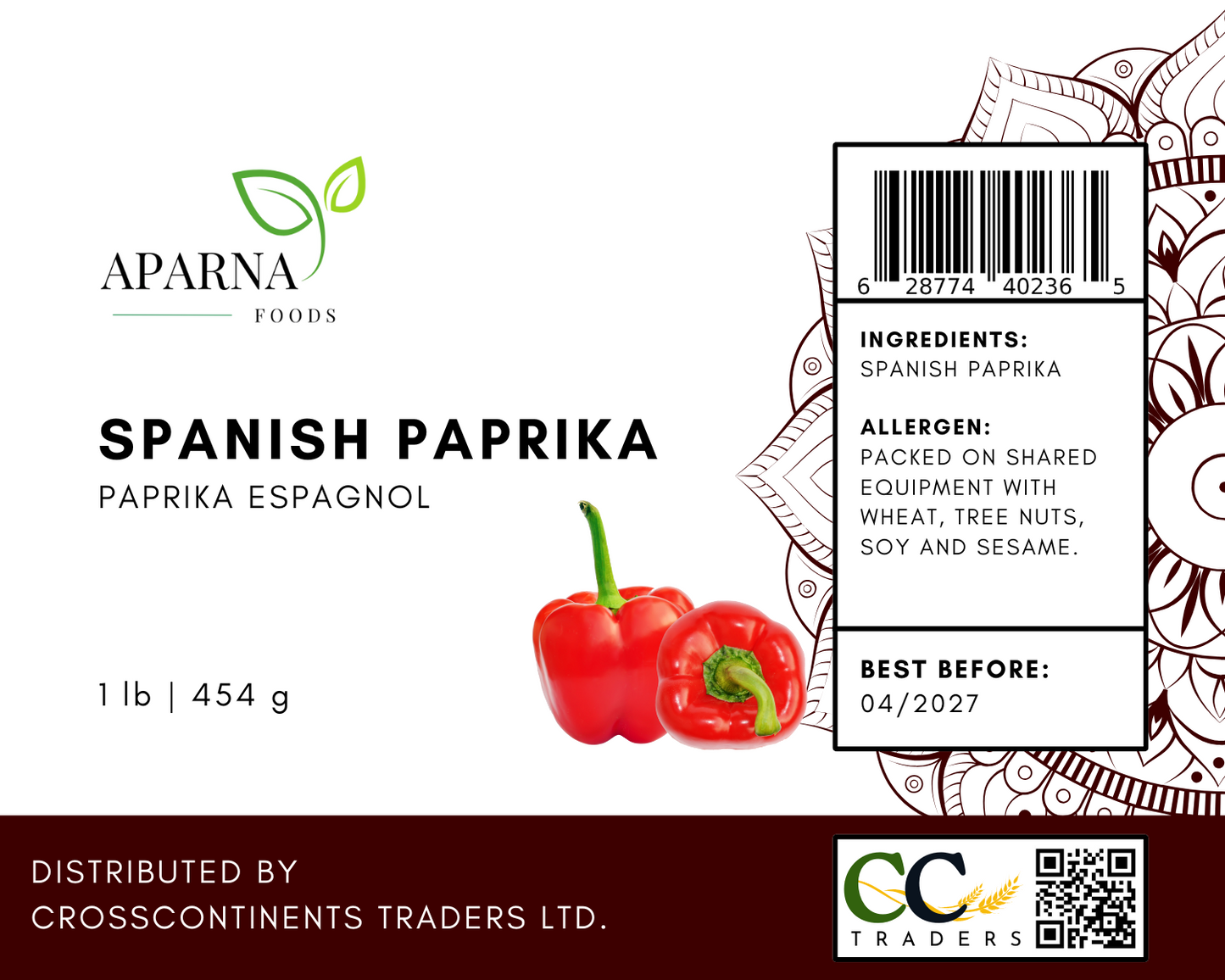 Spanish Paprika 1 lb