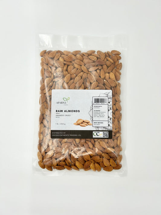 Raw Almonds small 1 lb