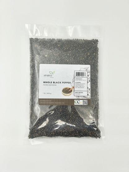 Whole Black Pepper 1 lb