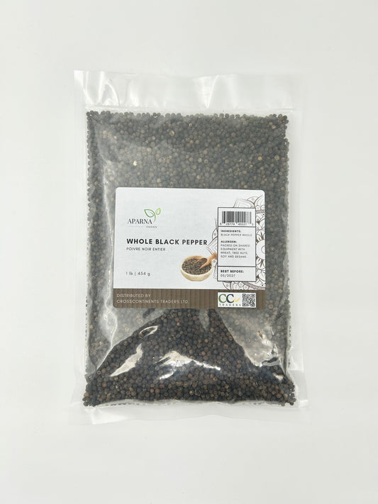 Whole Black Pepper 1 lb