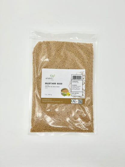 Yellow Mustard Seed 1 lb